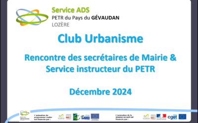 Rencontres du Club ADS